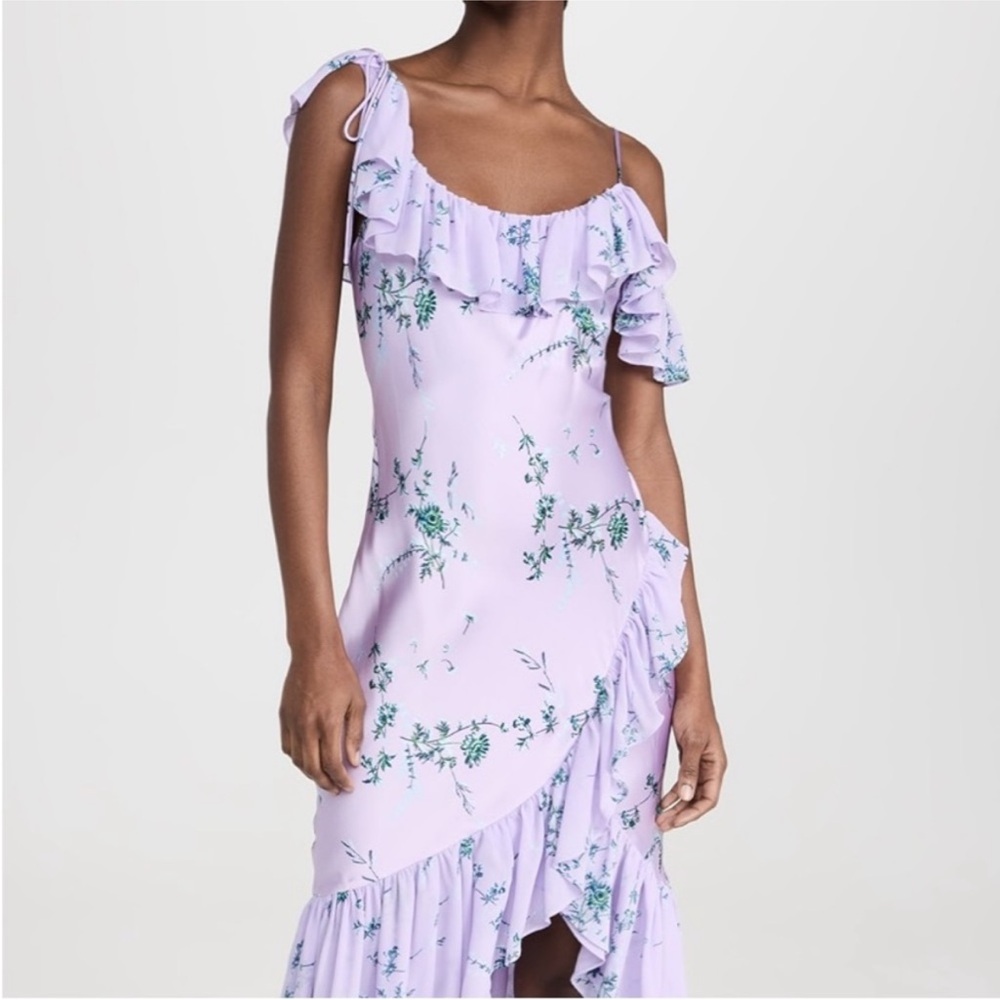 Cinq à Sept Kersti Dress in Lilac Wine Multi size 2 NWT